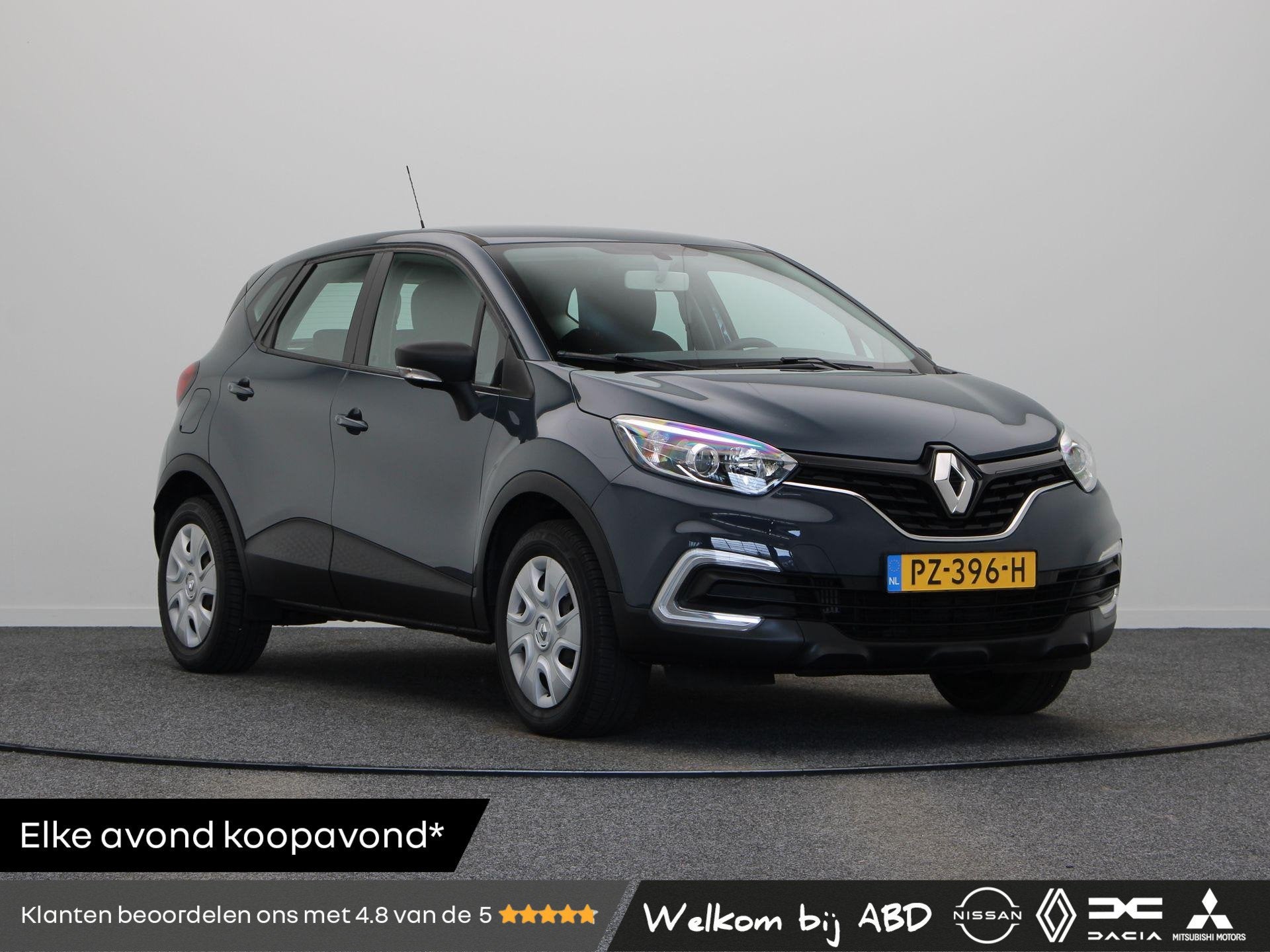 Renault Captur TCe 90pk Life | Trekhaak | Dealeronderhouden, Voorwielaandrijving, 898 cc, Stof, Gebruikt