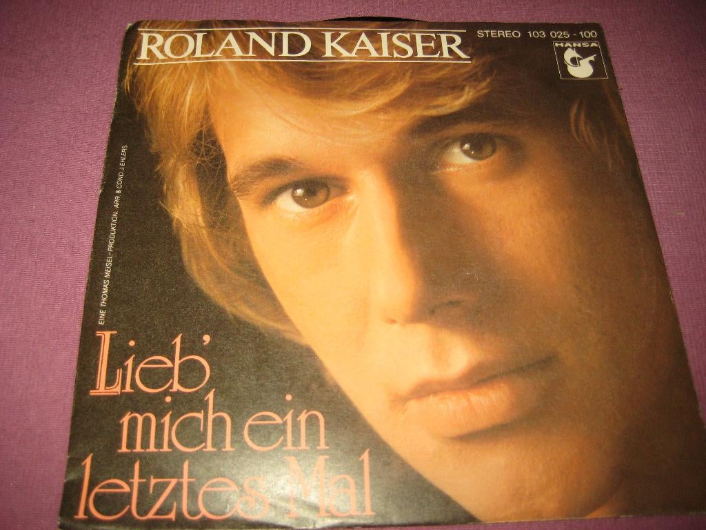 Roland Kaiser: Lieb mich ein letztes Mal (NO95), Ophalen of Verzenden, Zo goed als nieuw, Pop, Single