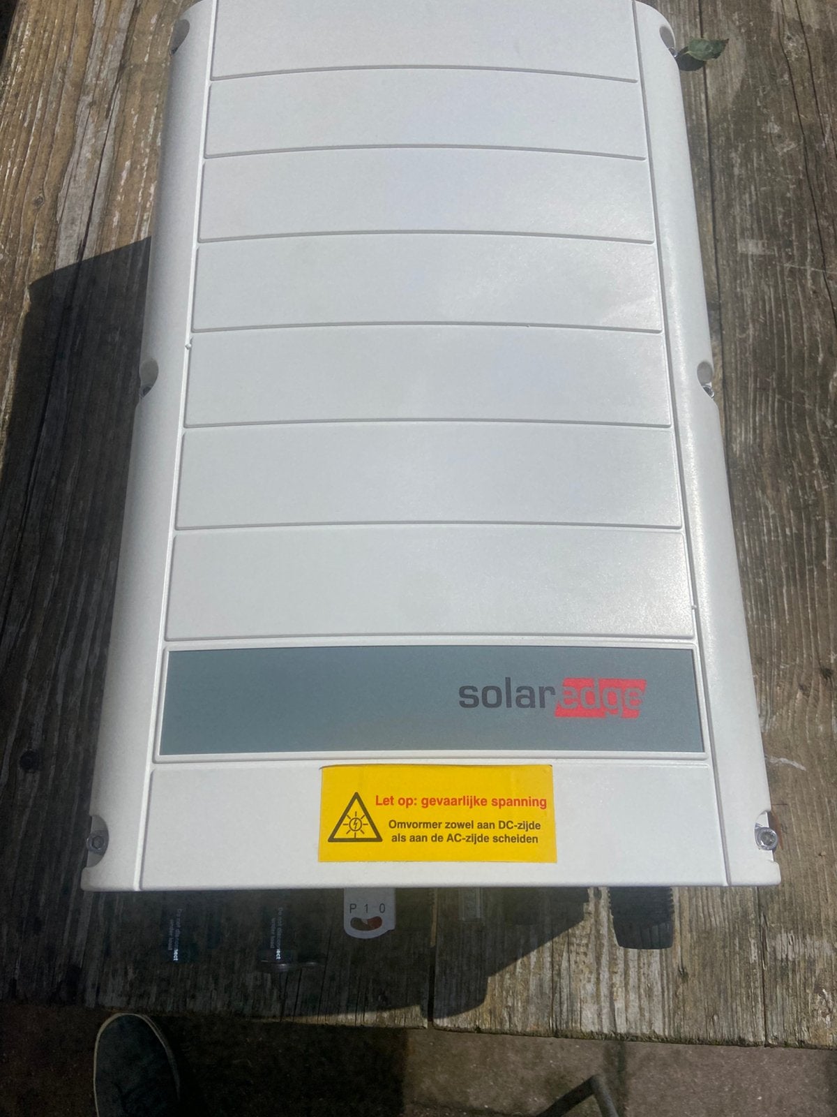 Solar Edge SE4K Short string (RWBTEBEN) en een SE6K 3 fase, Ophalen, Zo goed als nieuw, Overige typen, 200 wattpiek of meer