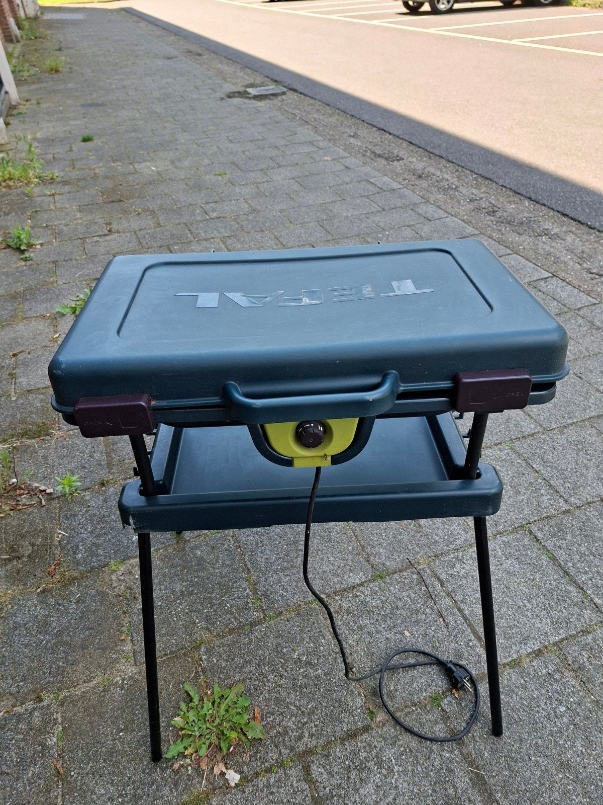 Bbq met toebehoren, Ophalen, Gebruikt, Tefal