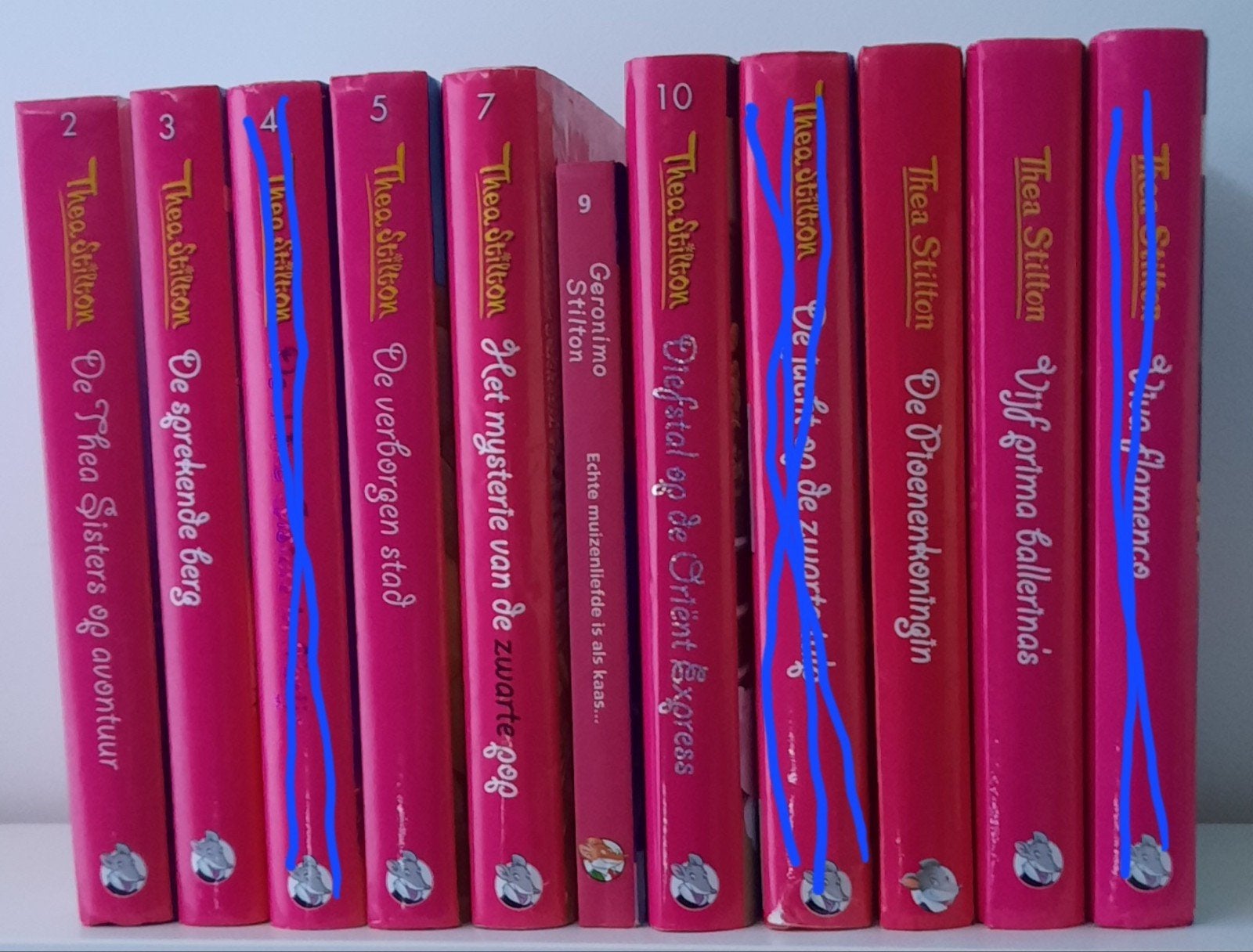 Thea Stilton boeken - Diverse titels, Boeken, Ophalen of Verzenden, Gelezen, Thea Stilton, Fictie algemeen