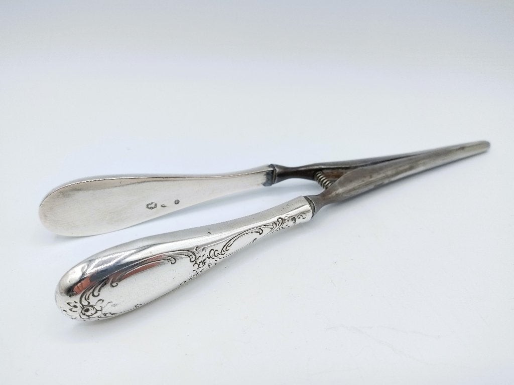 Handschoenspanner met zilveren heften, Vos & Schoorl, 1918