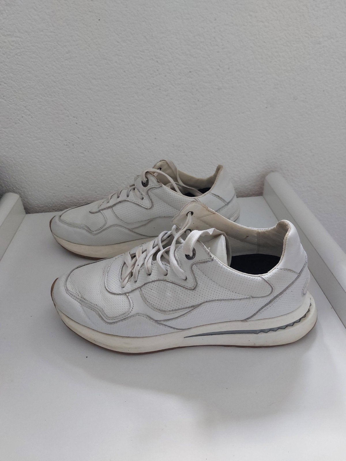 FLORIS VAN BOMMEL...SNEAKERS    MAAT 38, Ophalen of Verzenden, Zo goed als nieuw, Wit, Sneakers of Gympen