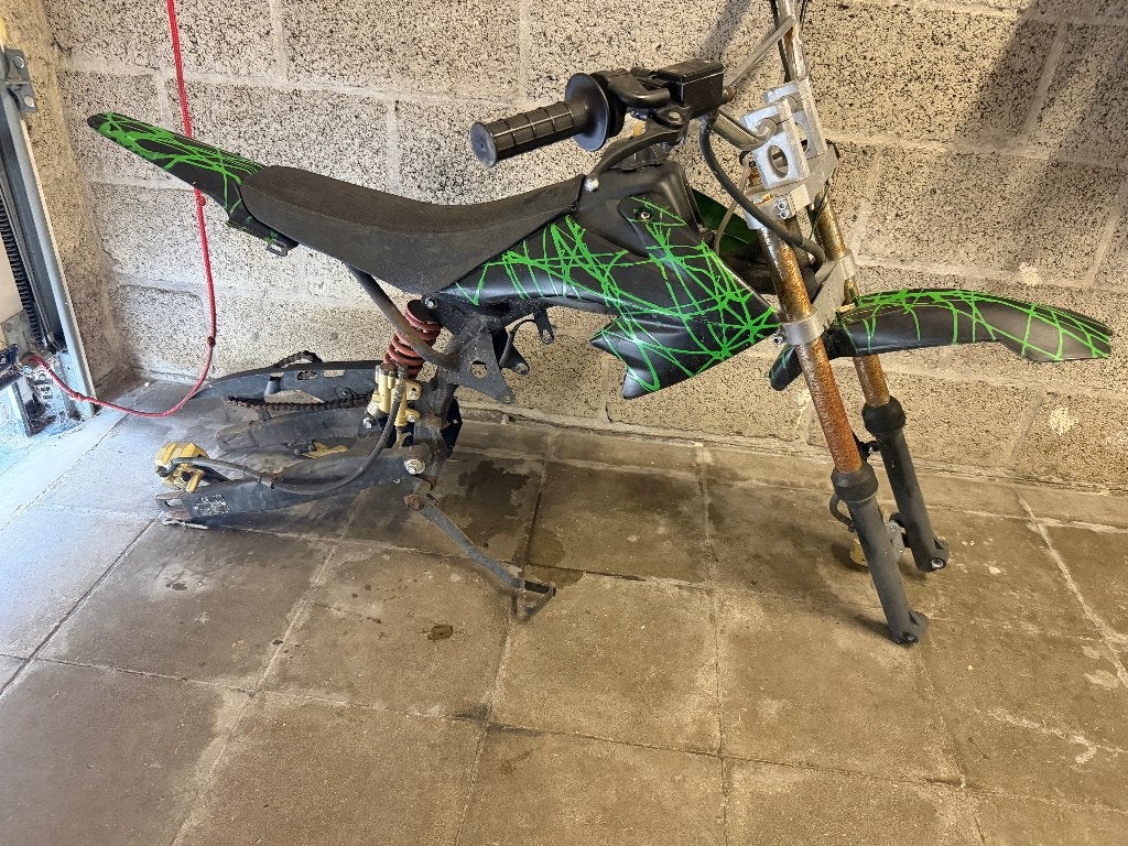 Frame en wielen pitbike, Ophalen, Pitbike