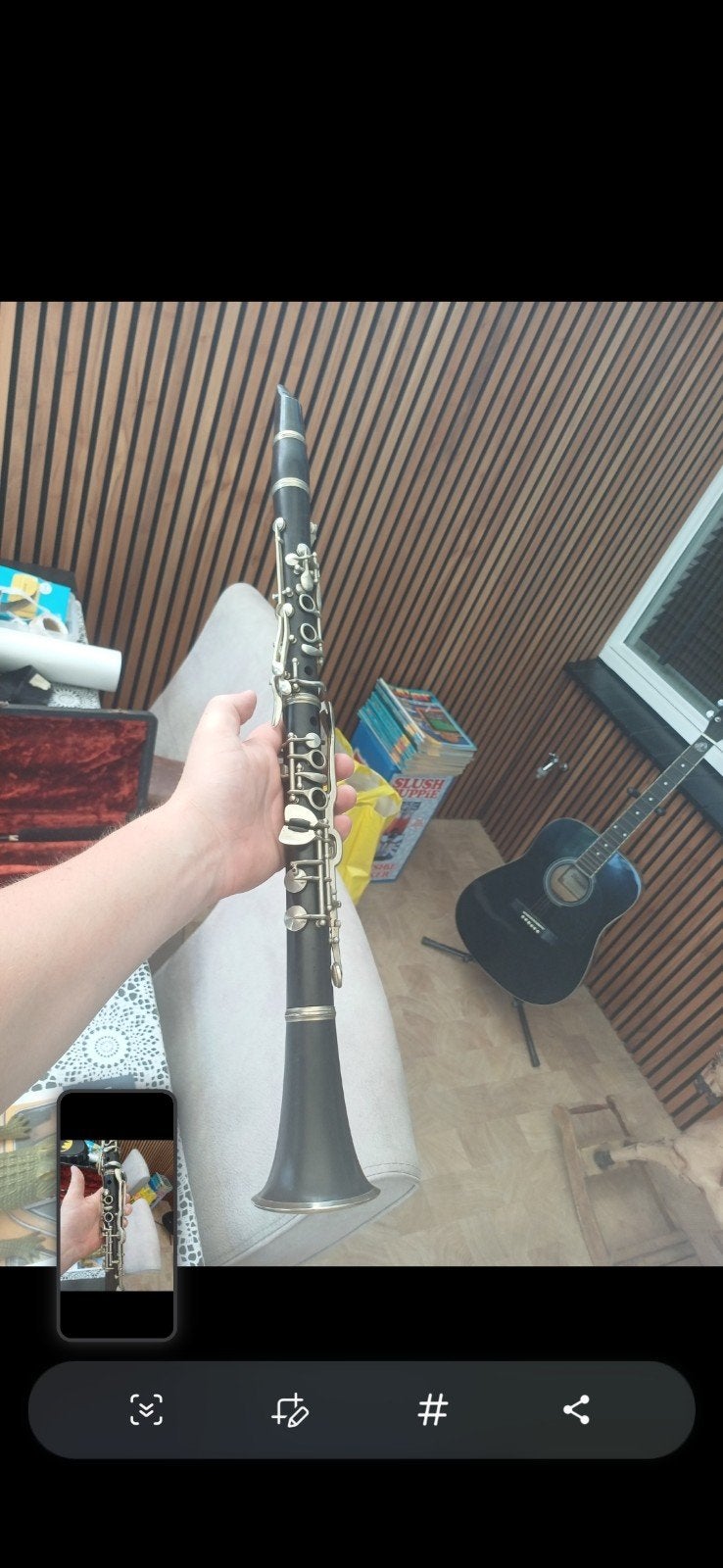 Vintage Karl Hammerschmidt & Söhne Klarinet met koffer, Muziek en Instrumenten, Blaasinstrumenten | Klarinetten, Ophalen, Gebruikt
