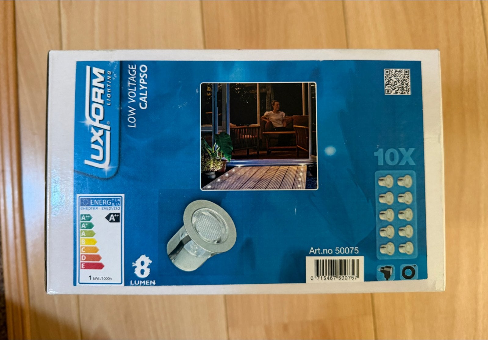 Luxform Calypso LED Inbouwspots - 10 stuks / 12 volt, Minder dan 50 watt, Nieuw, Ophalen of Verzenden, Netvoeding