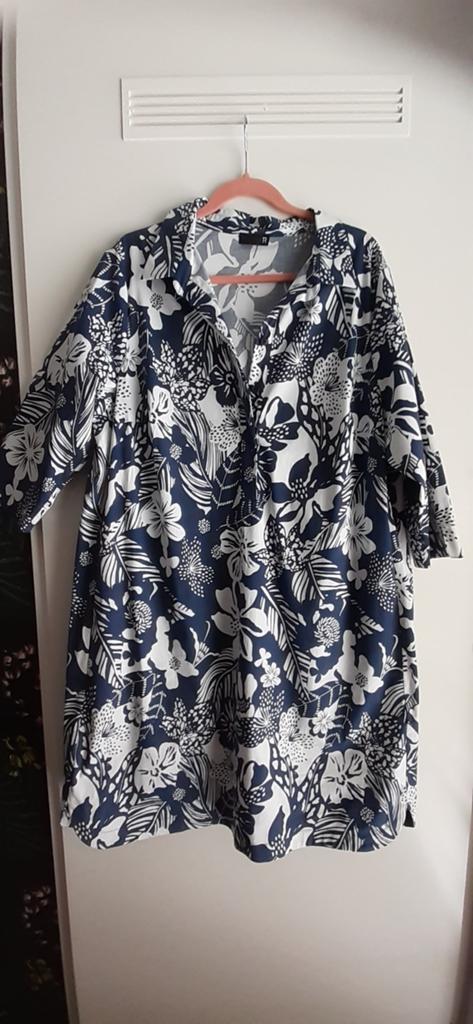 Nieuwe zomerjurk maat 48-50  van Rabe, Kleding | Dames, Rabe, Blauw, Jurk, Nieuw