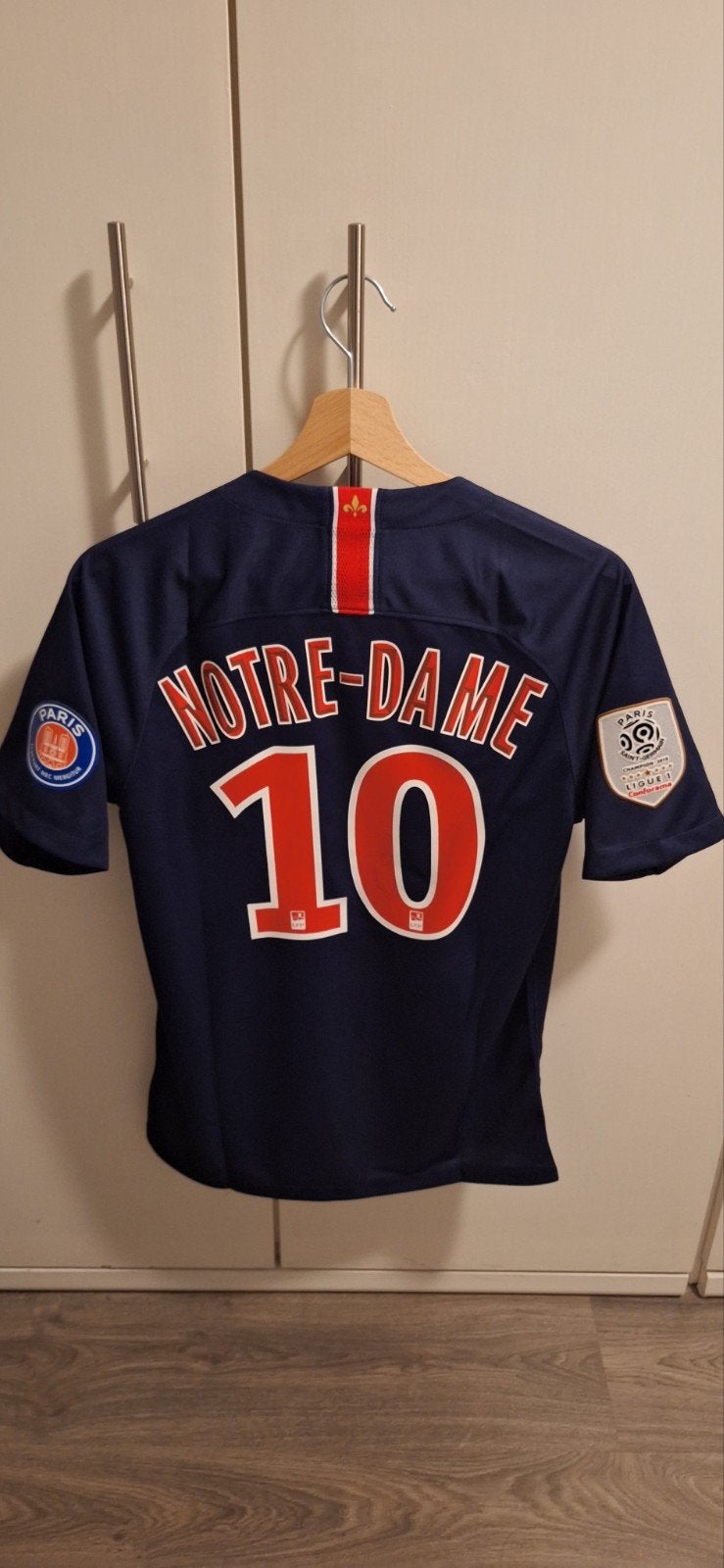 BNWT Nike PSG 18/19 Notre-Dame Eerbetoon Shirt - Maat S, Blauw, Nike, Nieuw, Ophalen of Verzenden