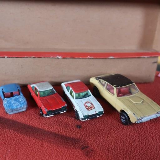 Ford Capri II type 2 Majorette en Matchbox Super Kings SET, Ophalen of Verzenden, Gebruikt, Auto, Matchbox