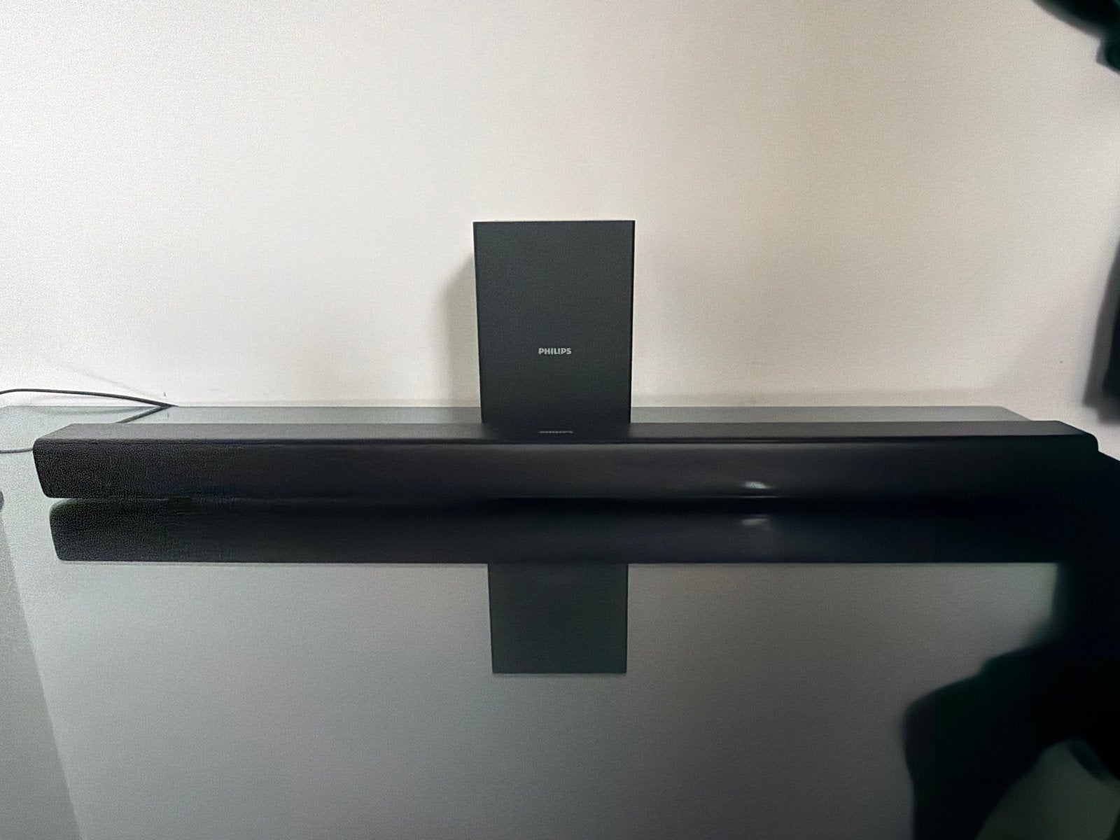 Philips Soundbar met subwoofer, Audio, Tv en Foto, Soundbars, Ophalen, Met externe subwoofer, Zo goed als nieuw