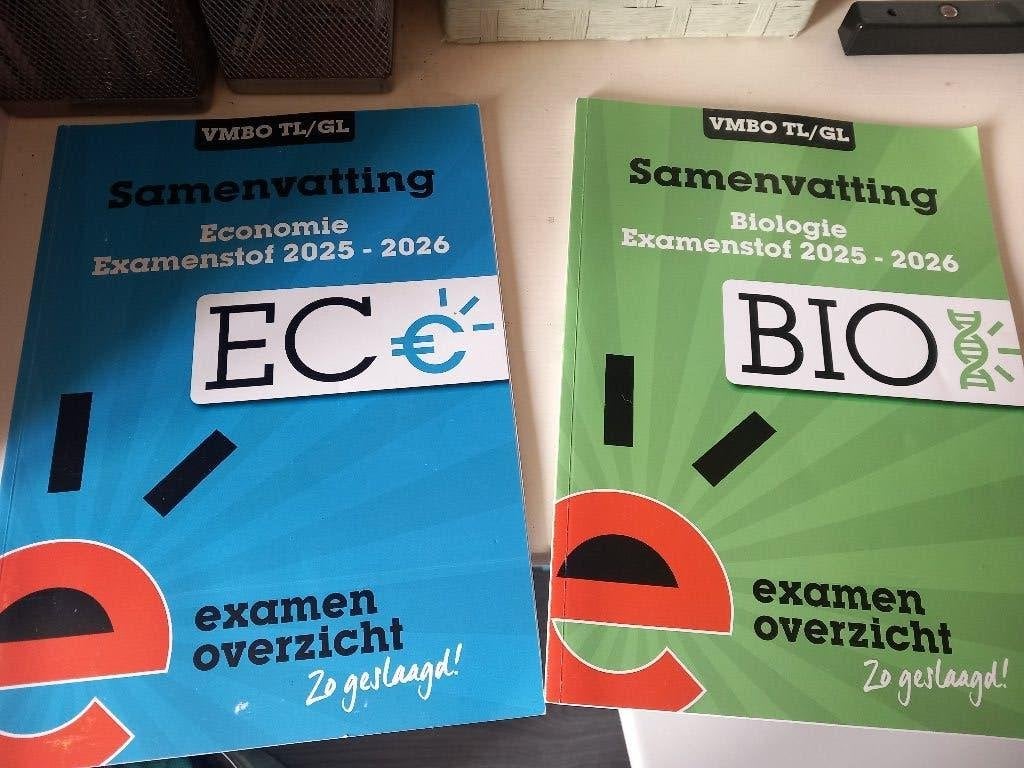 Samenvatting examen vmbo tl/gl, Ophalen of Verzenden, Zo goed als nieuw, VMBO, Economie