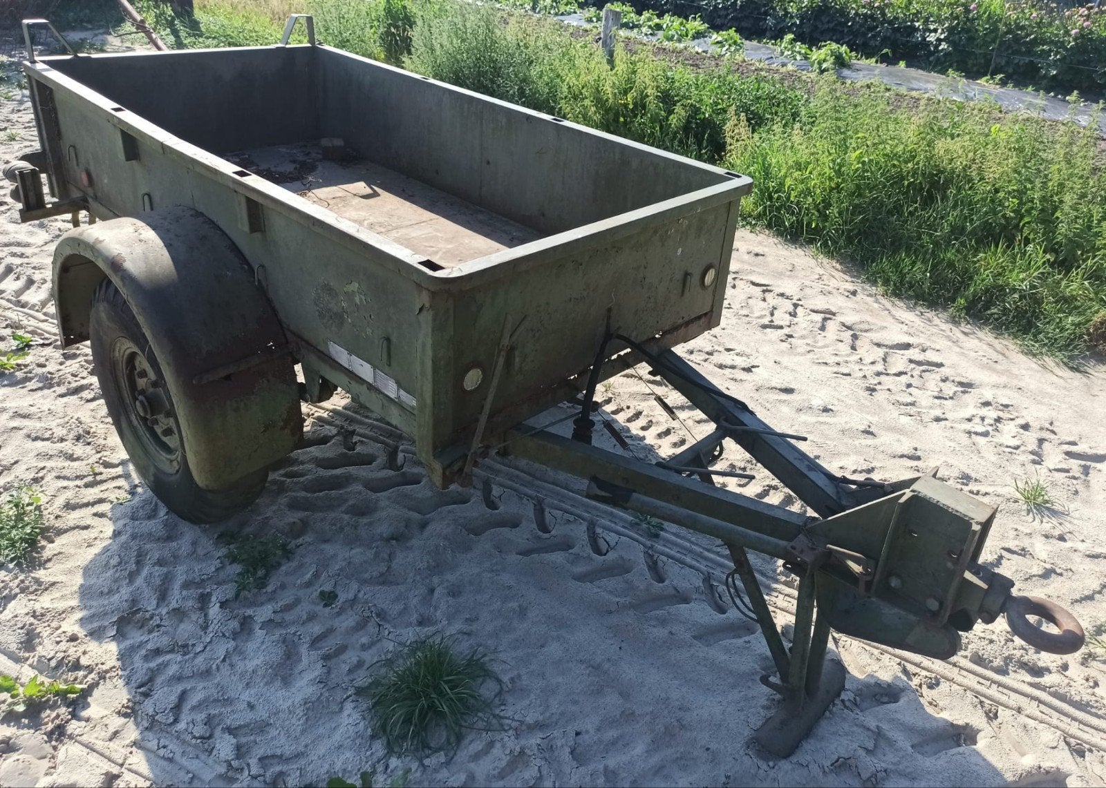 zware militaire aanhanger, Ophalen, Landmacht, Nederland