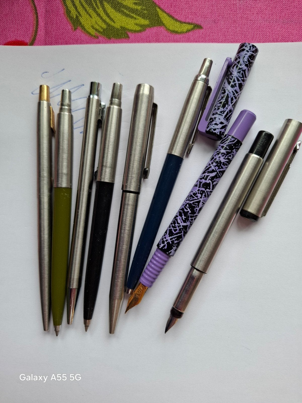 Diverse Pennenset: Balpennen, Vulpennen & Vulpotloden, Ophalen of Verzenden, Gebruikt, Balpen, Parker