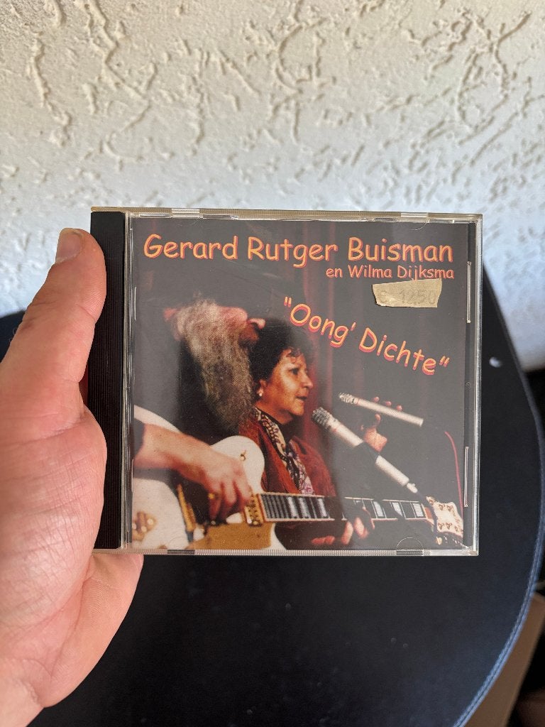 Gerard Rutger Buisman & Wilma Dijksma - Oong' Dichte, Ophalen of Verzenden, Gebruikt, Streekmuziek, Album