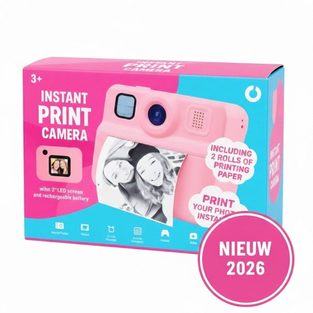 Instant Print Camera (Camera) *Nieuw*, Instant, Instant 1, Nieuw, Polaroid