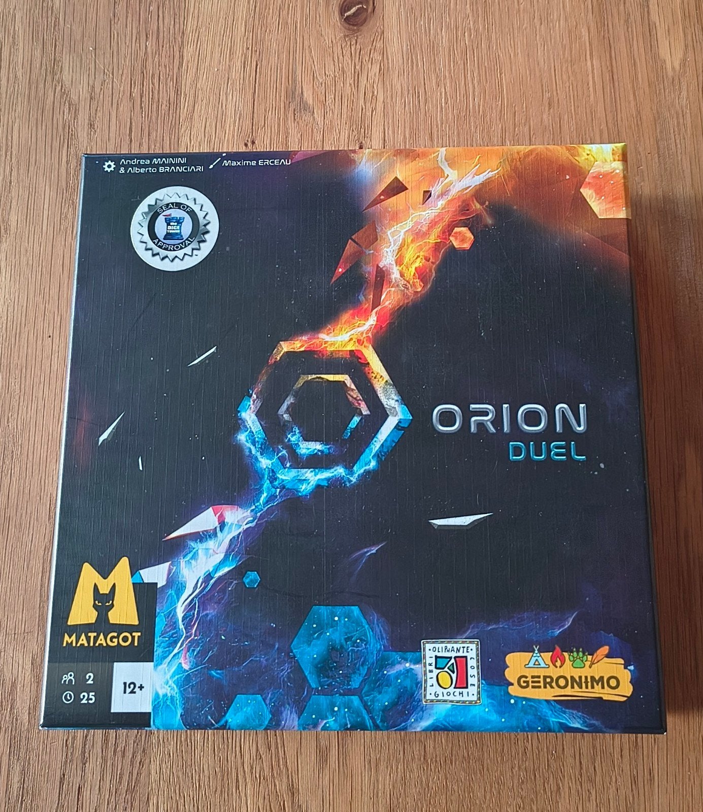 Orion Duel, Hobby en Vrije tijd, Een of twee spelers, Ophalen of Verzenden, Zo goed als nieuw, Matagot
