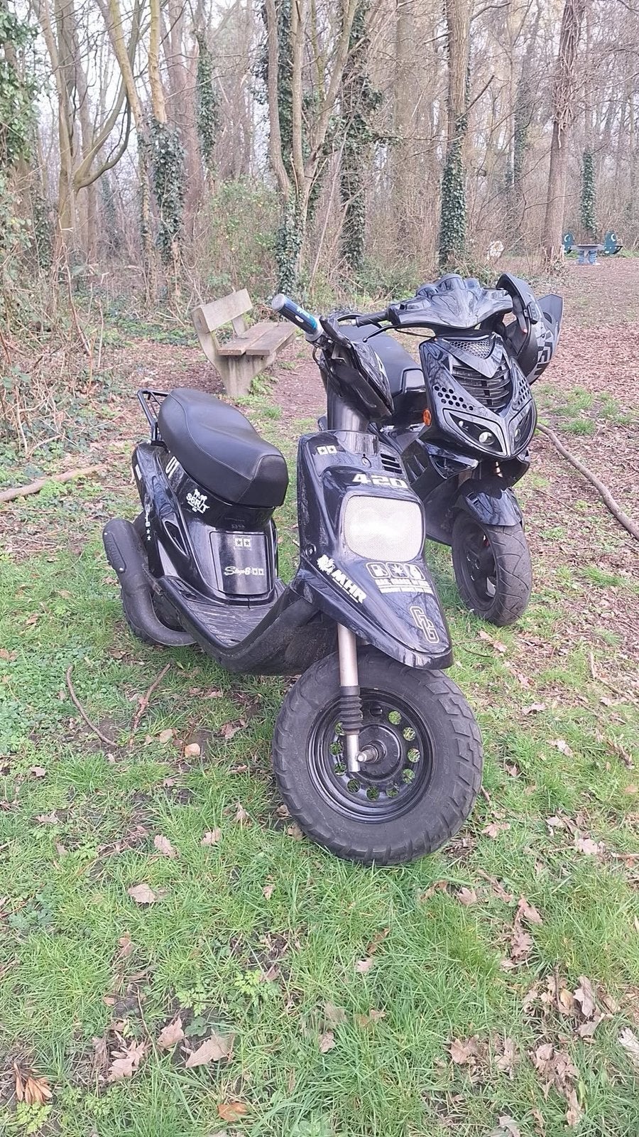 Mbk booster 70cc, Fietsen en Brommers, Scooters | Yamaha, Ophalen, Tweetakt, Gebruikt, Overige modellen