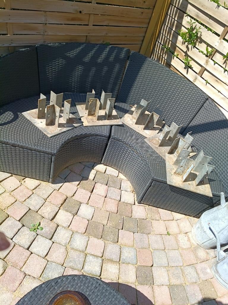 5 stuks Paal houders, Ophalen of Verzenden