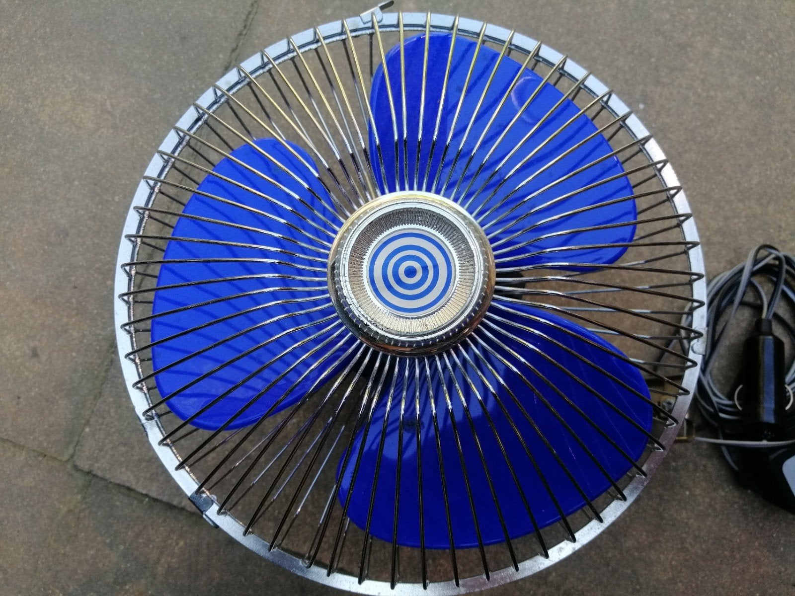 Ventilator 24 volt, Ophalen of Verzenden, Zo goed als nieuw, Tafelventilator