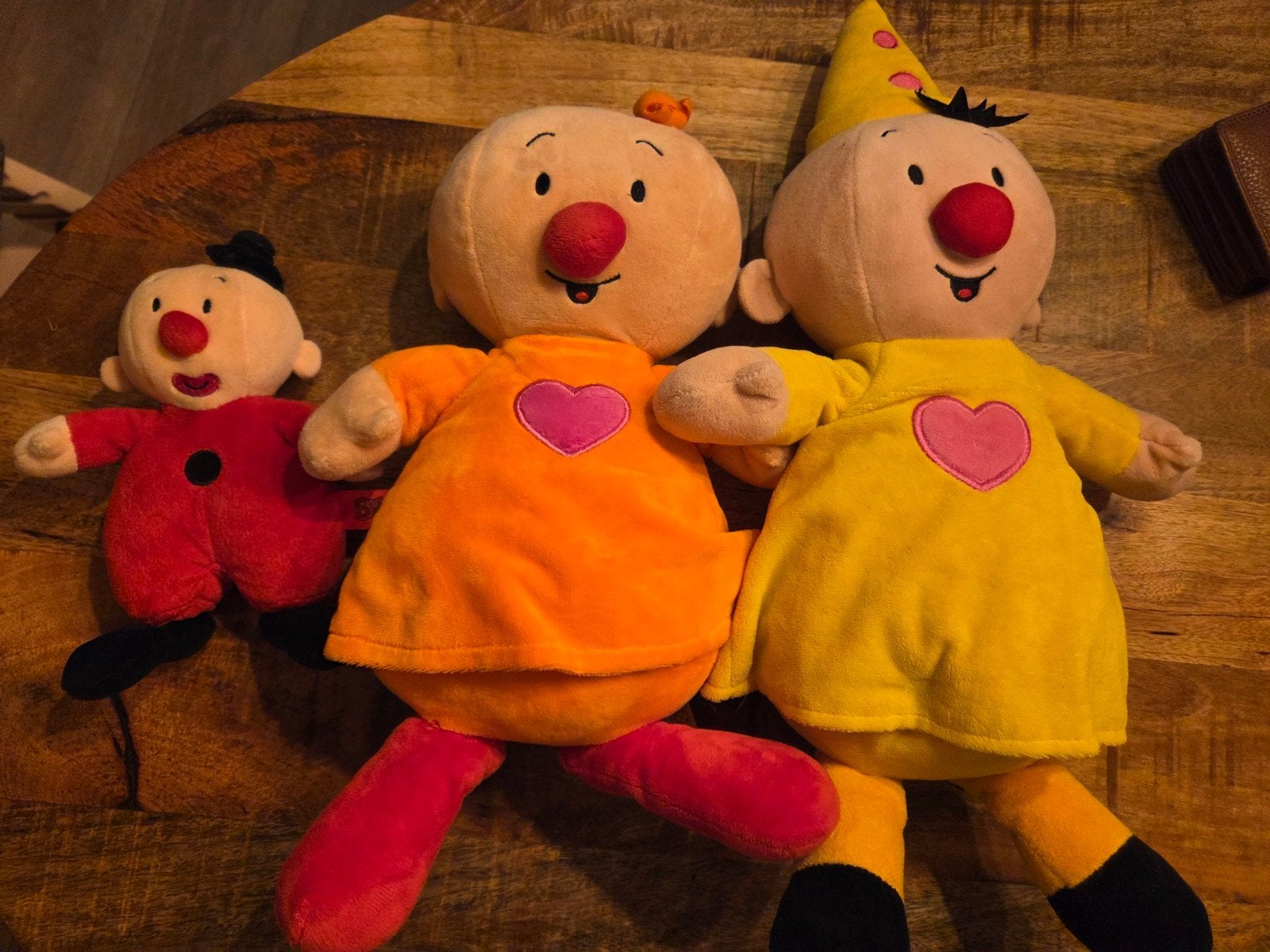 Bumba, Babilu en Bumbalu knuffel set - zo goed als nieuw, Overige karakters, Overige typen, Ophalen of Verzenden, Zo goed als nieuw