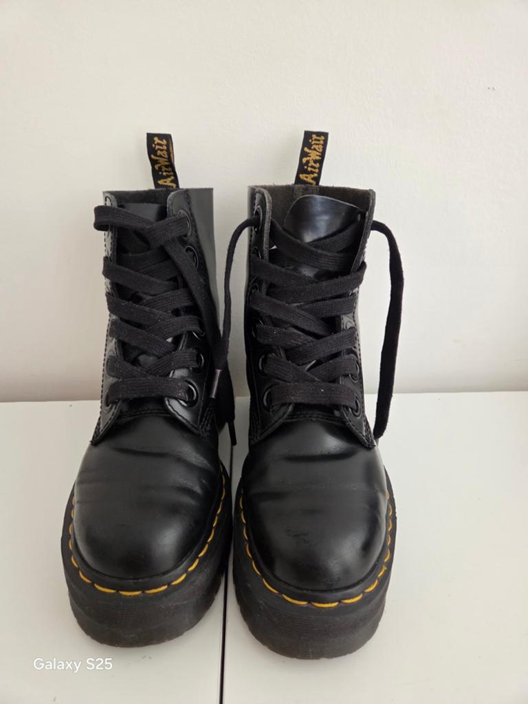 Dr. Martens Molly Platform Laarzen maat 38- Maat 38, Kleding | Dames, Schoenen, Zwart, Lage of Enkellaarzen, Ophalen of Verzenden