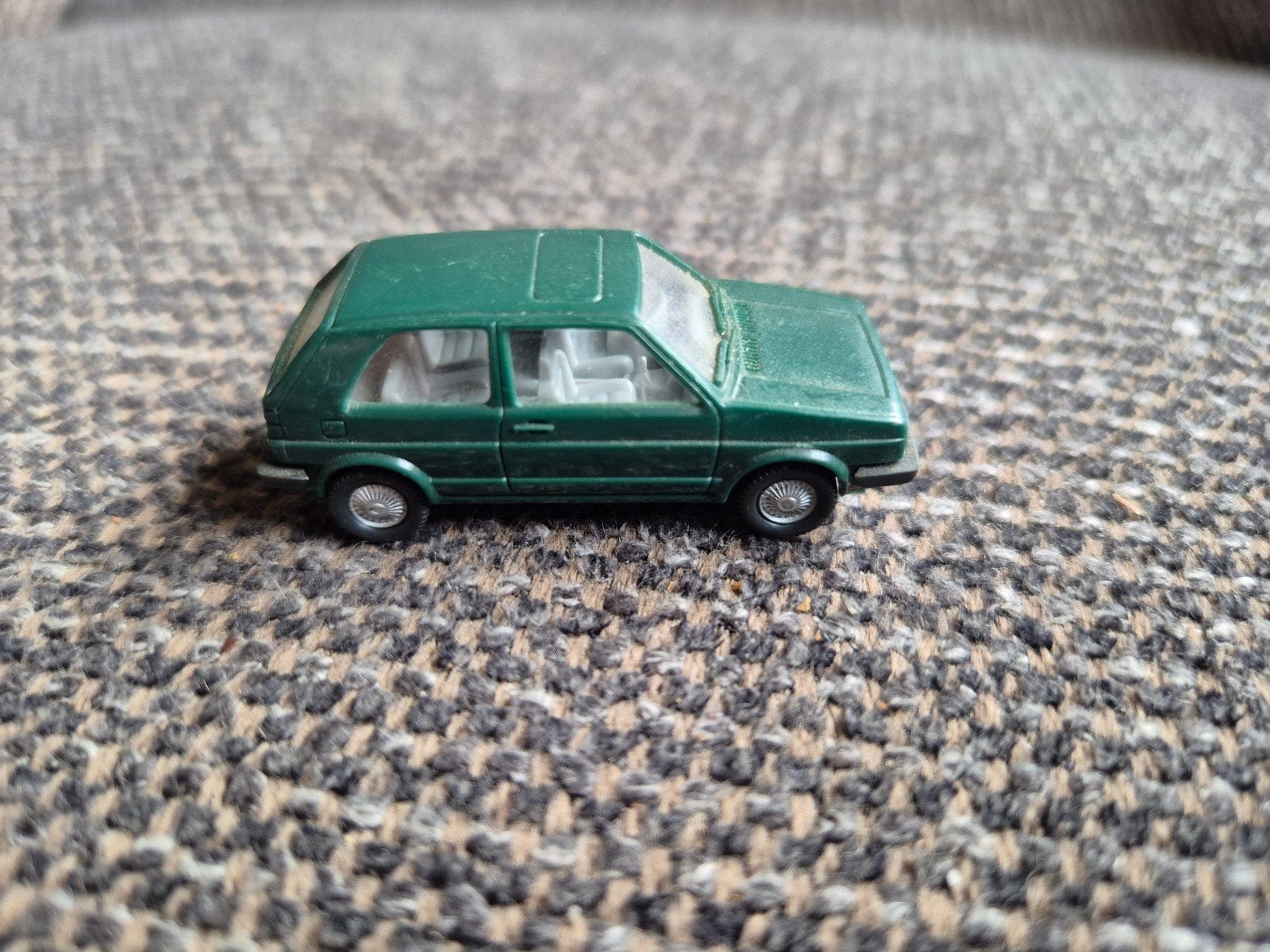 Wiking Groene VW Golf Miniatuur Auto, Ophalen of Verzenden
