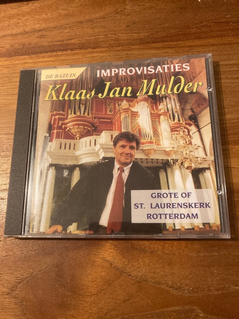 Klaas Jan Mulder - Improvisaties (Orgel Grote of St. Laurens, Verzenden, Overige typen, Zo goed als nieuw, Classicisme