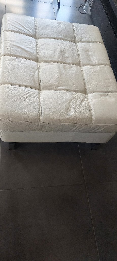 Poef, Ophalen, Zo goed als nieuw, 75 tot 100 cm, Rechthoekig