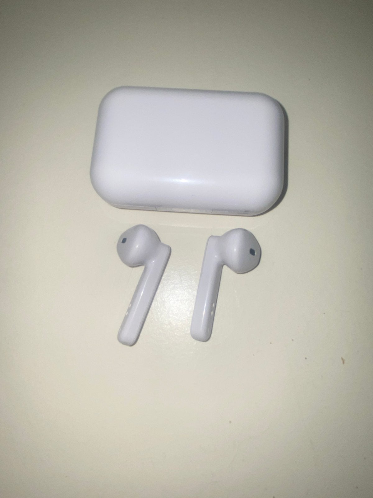 Draadloze In-ear Oordopjes met Oplaadcase - Wit, In-ear, Gebruikt, Bluetooth, Wit