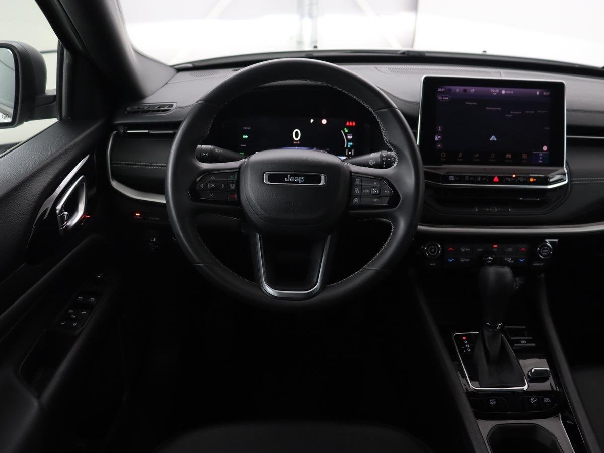 Jeep Compass 4xe 240 Plug-in Hybrid 80th Anniversary | SOH 8, Auto's, Automaat, 4 cilinders, Leder en Stof, Wit