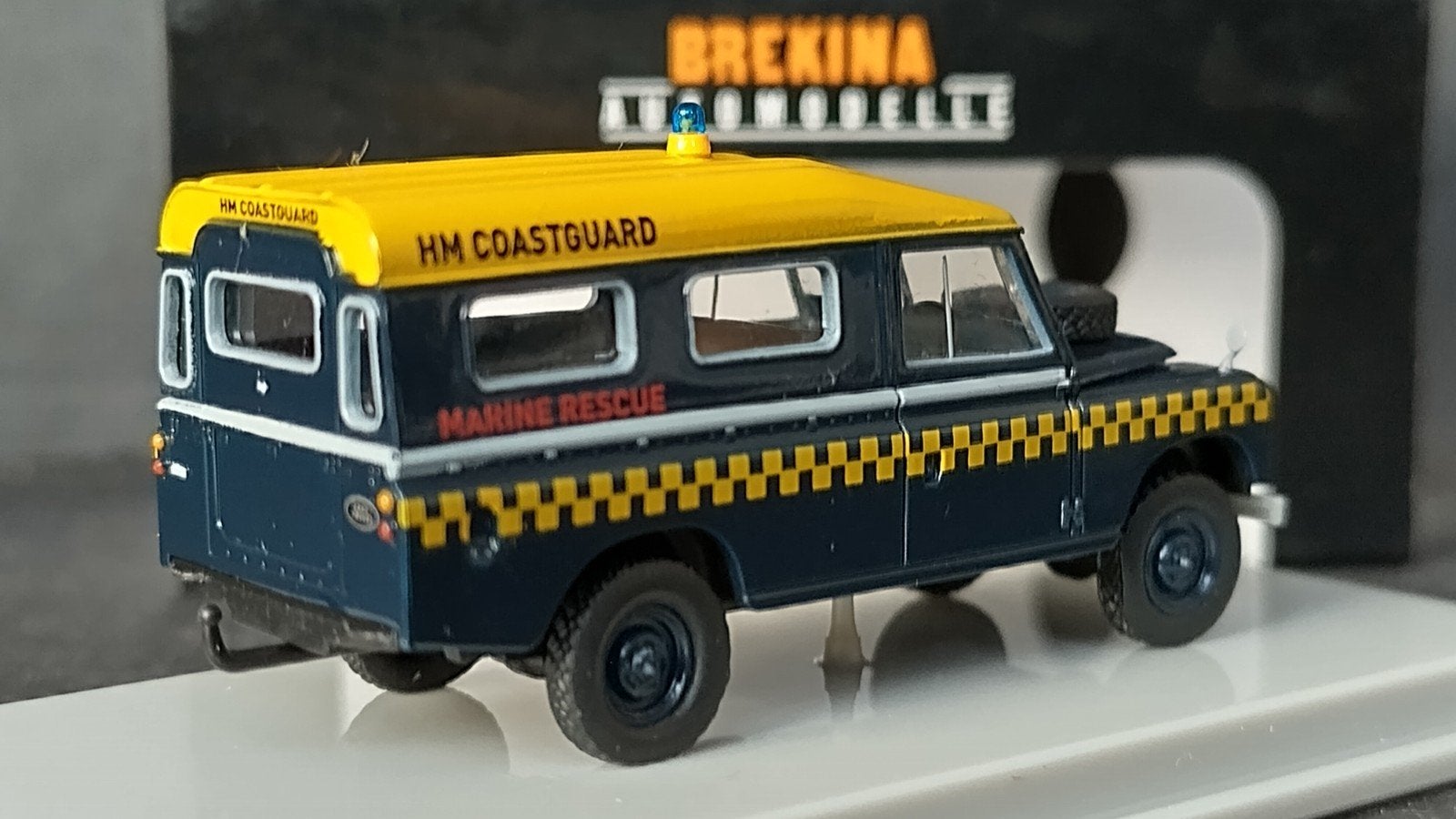 Land Rover 109 HM Coastguard 1:87 Brekina Starmada Pol, Auto, Verzenden, ., Nieuw