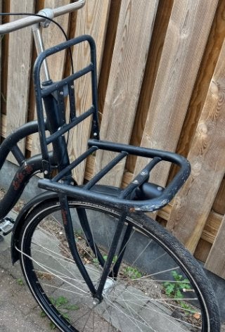 Transportrek / voorrek fiets inclusief bevestigingsbeugels, Ophalen of Verzenden, Gebruikt