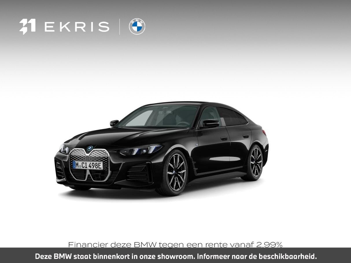 BMW i4 eDrive35 | SoH 100% | M Sport Edition | M Sportpakket, Auto's, BMW, Zwart, Zwart, 286 pk, 420 min