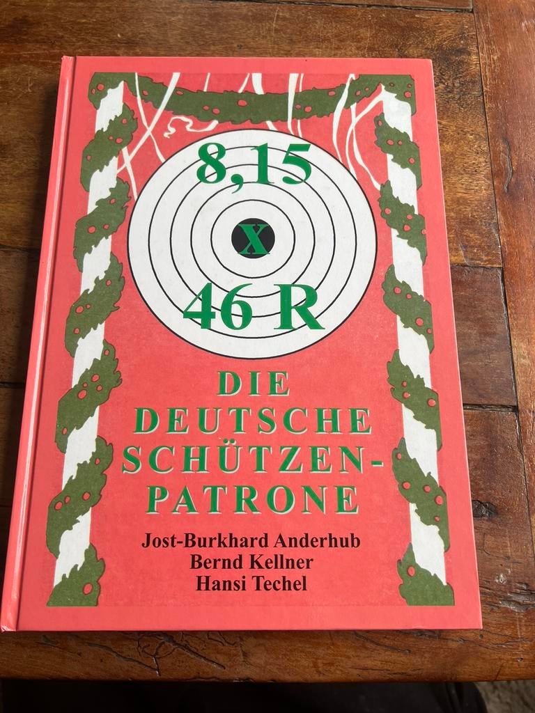 WO2 Duits boek munitie patronen 8,15 x 46 R schieten wapen, Verzamelen, Ophalen of Verzenden, Duitsland, Boek of Tijdschrift