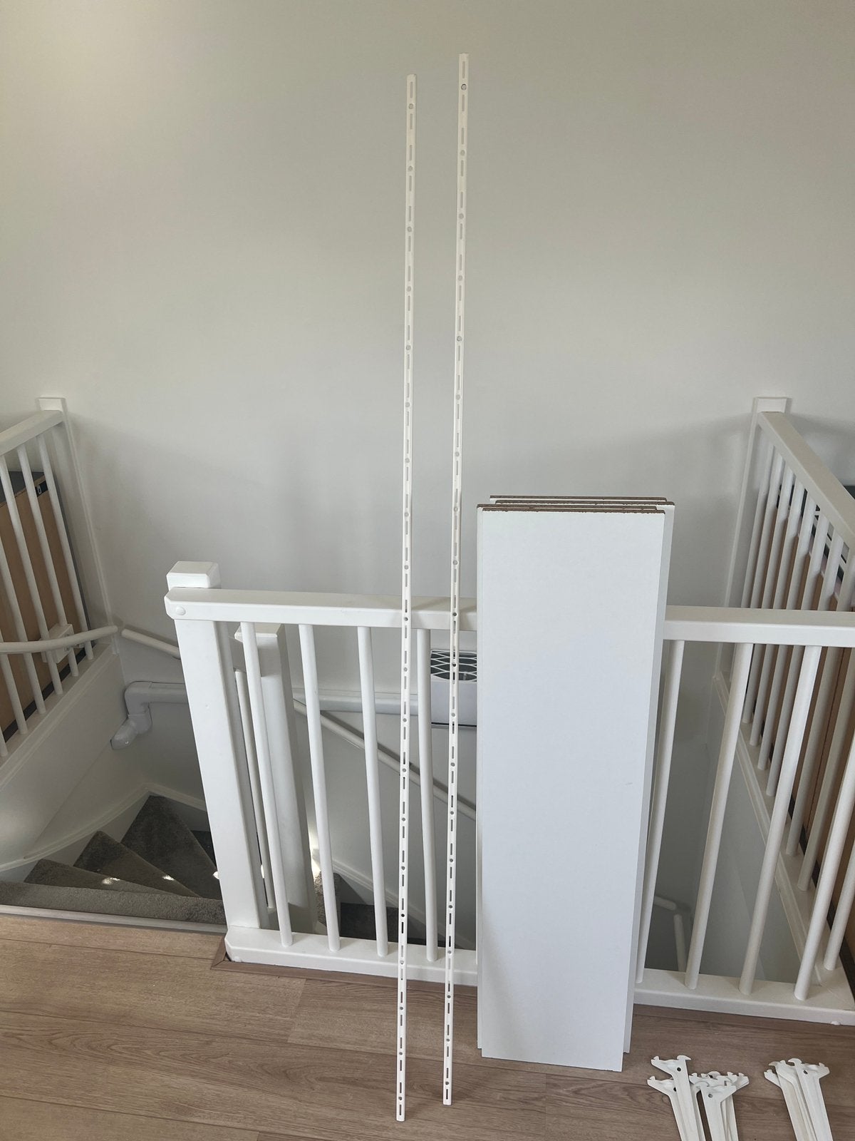 Wandplanken/plankdragers, Ophalen, Zo goed als nieuw, Metaal of IJzer, 115 cm of meer