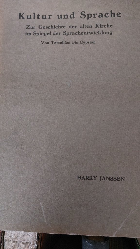 Kultur und Sprache: Harry Janssen - TAALKUNDE, Ophalen of Verzenden, Gelezen, Geesteswetenschap