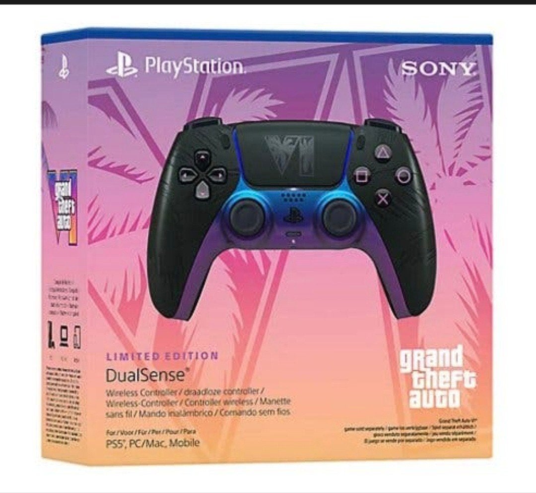 Limited Edition DualSense Controller Grand Theft Auto VI, PlayStation 5, Nieuw, Ophalen of Verzenden, Controller