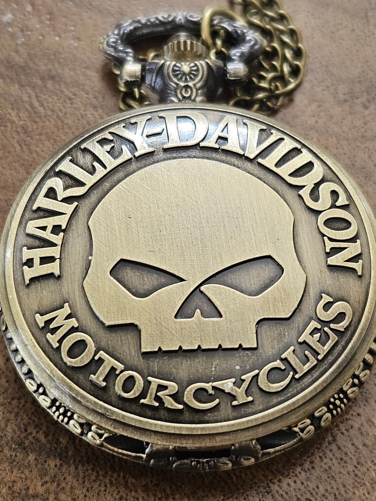 zakhorloge harley davidson nieuw., Sieraden, Tassen en Uiterlijk, Ophalen of Verzenden, Nieuw, Zilver, Overige materialen