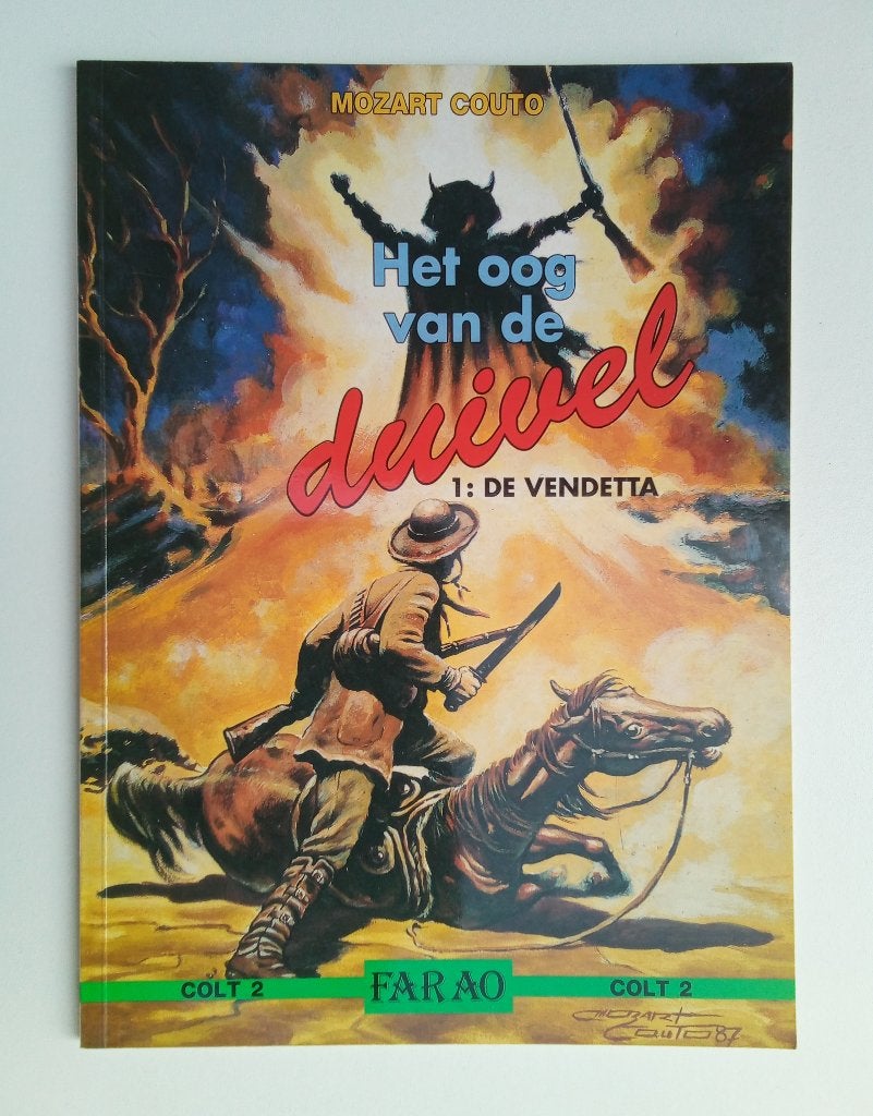 Het oog van de Duivel - Braziliaanse Western - M.Couto, Boeken, Eén stripboek, Ophalen of Verzenden, Zo goed als nieuw, M.Couto