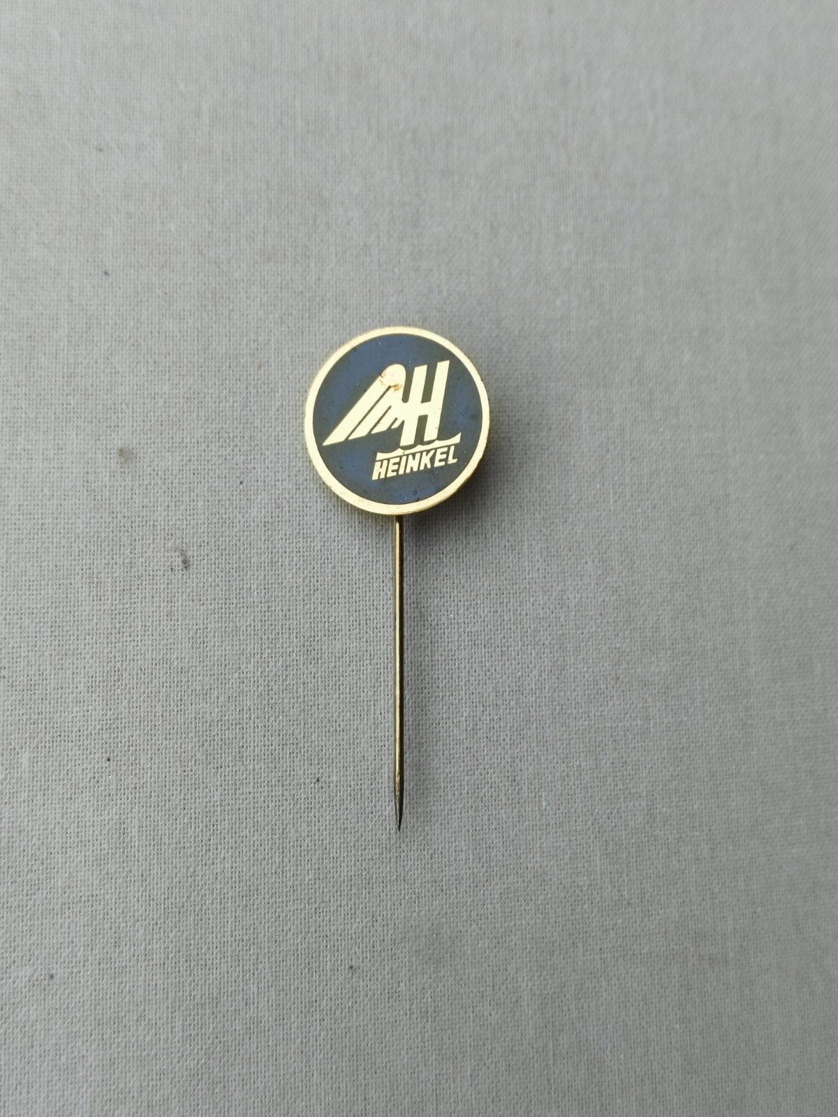 Vintage Heinkel Speldje, Ophalen of Verzenden, Gebruikt, Merk, Speldje of Pin