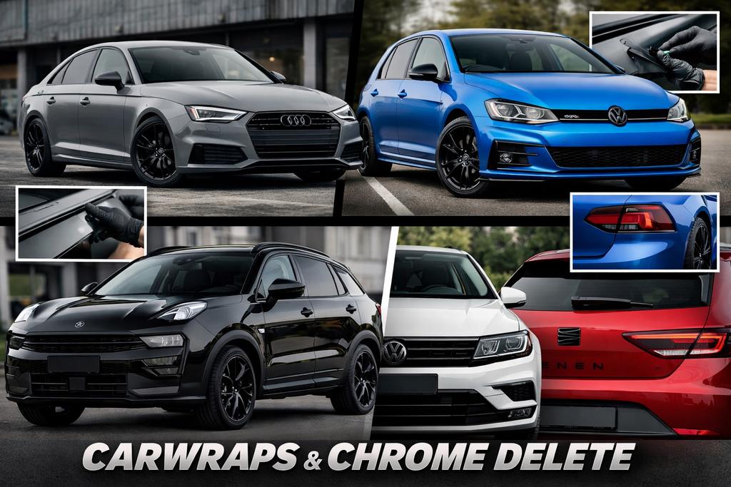 Carwrap & Chrome Delete – Strakke afwerking gegarandeerd!, Auto diversen, Tuning en Styling, Ophalen