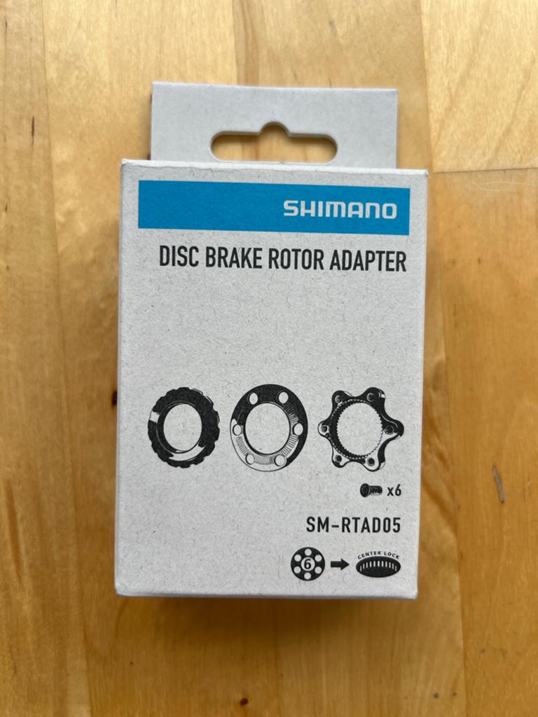 Shimano SM-RTAD05 schijfrem rotor adapter, Remmen, Overige materialen, Nieuw, Ophalen of Verzenden