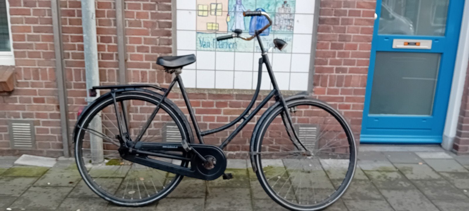 omafiets, Ophalen