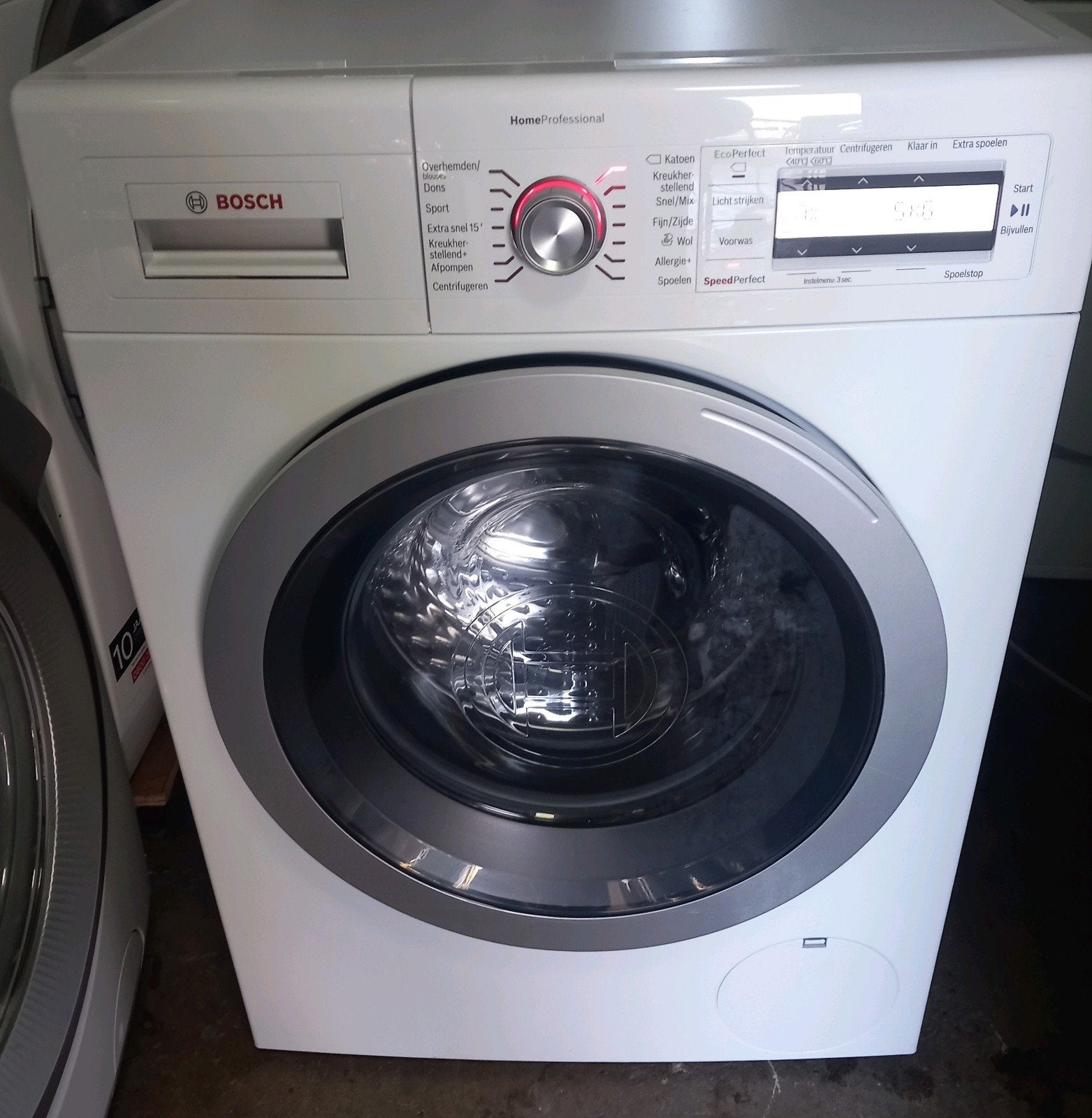 BOSCH HomeProfessional 9kg A+++ 1600Toeren Incl.GARANTIE!, Witgoed en Apparatuur, 1200 tot 1600 toeren, Minder dan 85 cm, 8 tot 10 kg