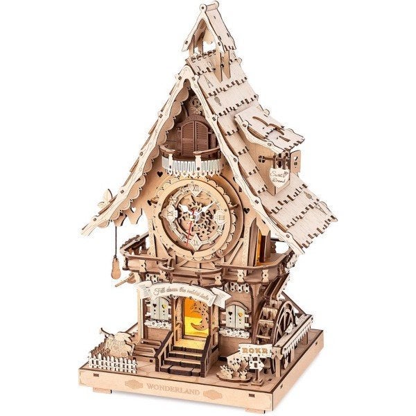 Robotime Cuckoo Clock LC901 Bouwpakket Nieuw, ROKR, Gebouwen, Nieuw, Meerkleurig