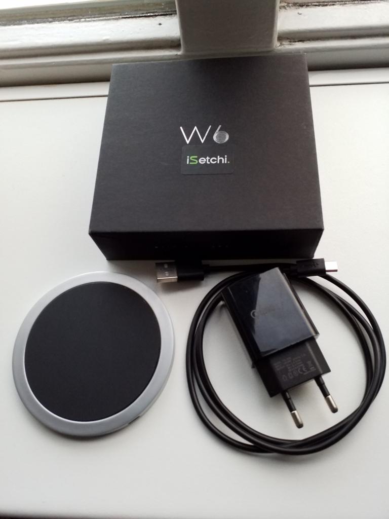 Draadloze oplader met kabel, Ophalen of Verzenden, Zo goed als nieuw, Apple iPhone