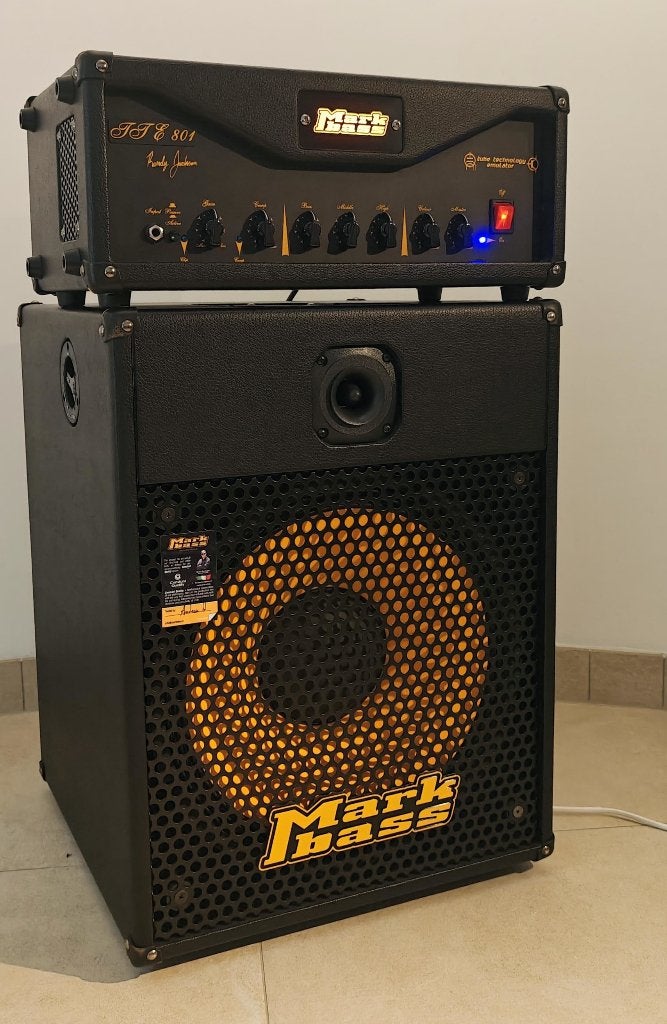 MarkBass Randy Jackson BassAmp - ZGAN, Ophalen, Zo goed als nieuw, Basgitaar, 100 watt of meer