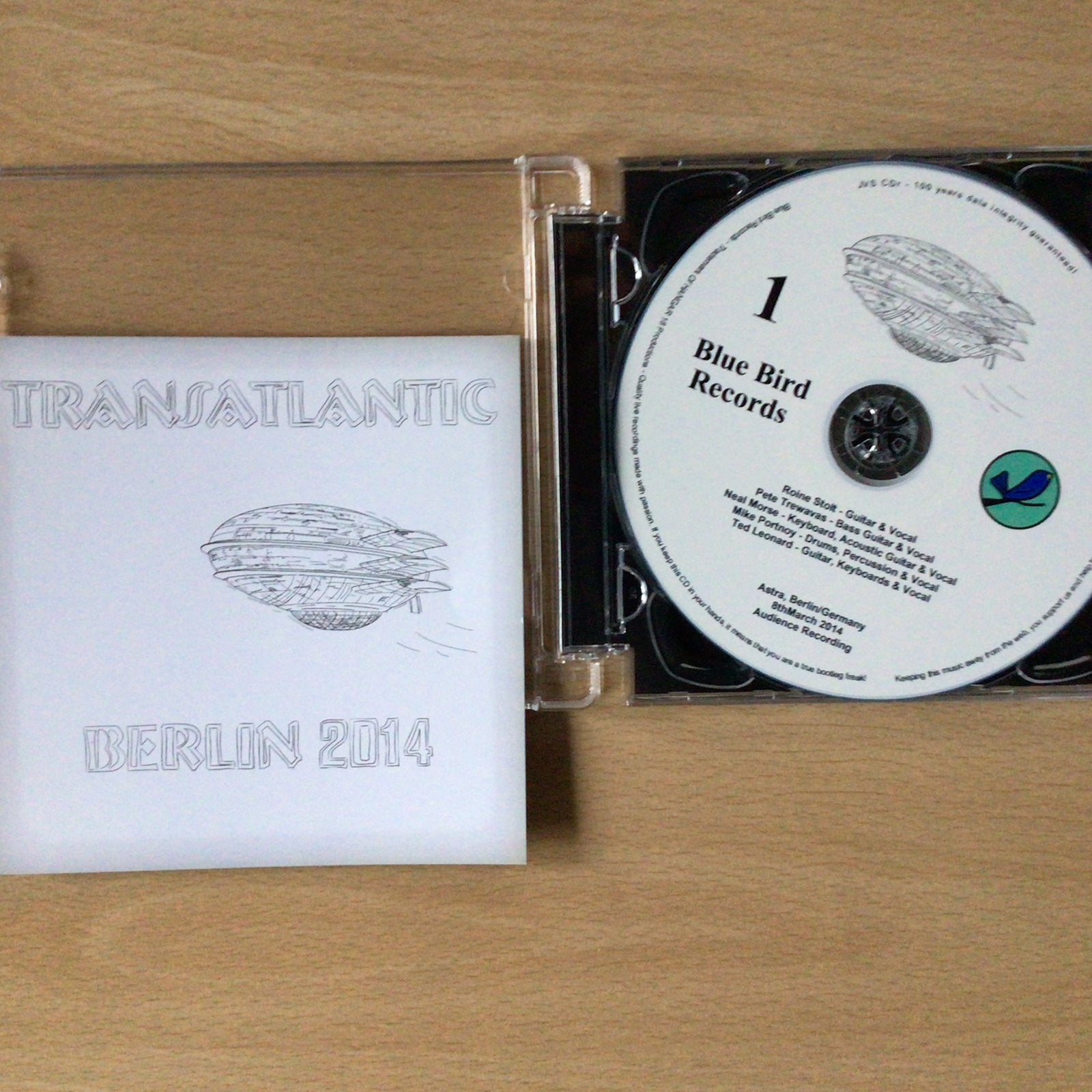 Transatlantic-Berlin 3-disc nr. 2 van 20 exemplaren., Cd's en Dvd's, Progressive Rock, Speciale editie, Ophalen of Verzenden, Live-album