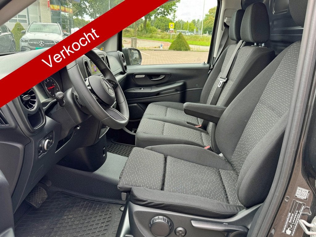Mercedes-Benz Vito 116 L2 Pro Bpm vrij Multibeam 19 Inch 2.5, Automaat, 12 maanden, Gebruikt, Zwart