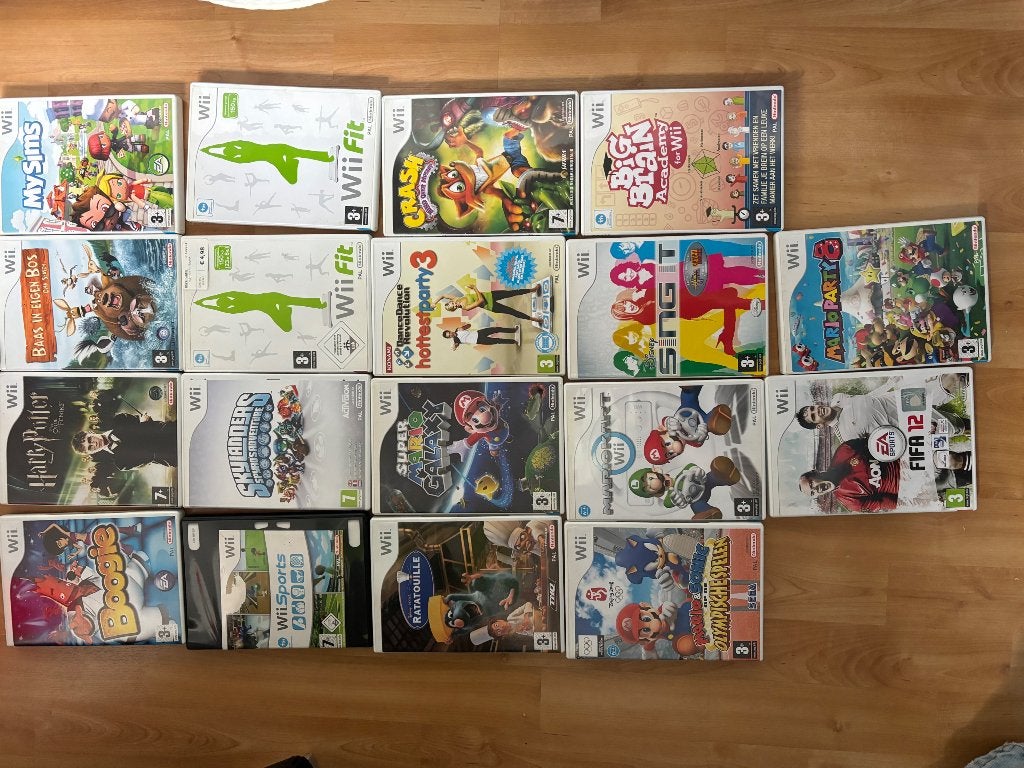 Wii games, Ophalen, Gebruikt, Sport, 3 spelers of meer